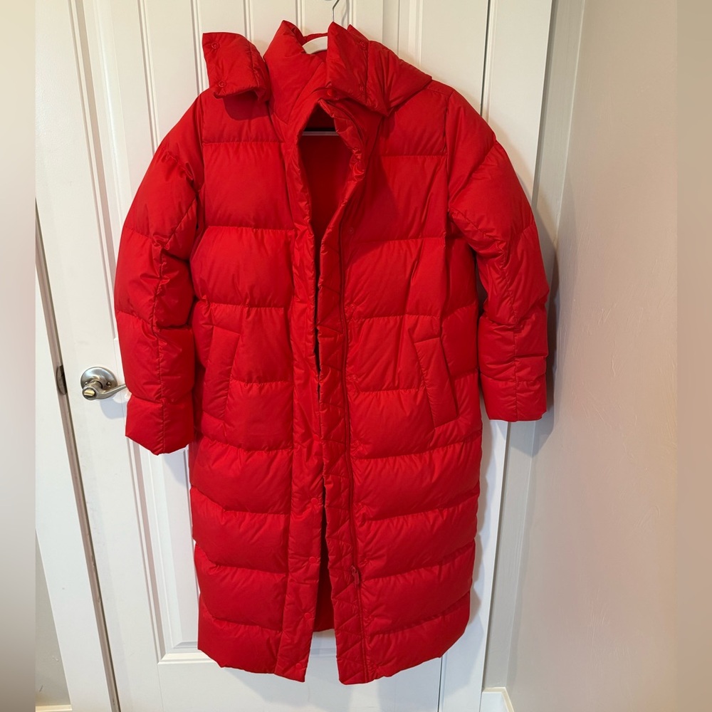 Wunder Under 600-Down-Fill Long Jacket